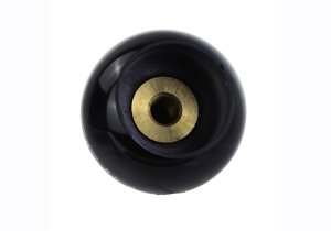 Ford Mustang Shift Knob - Ford Racing - GT350 6-Speed, Gloss Black, 2 in. Diameter - Black - `15-`19